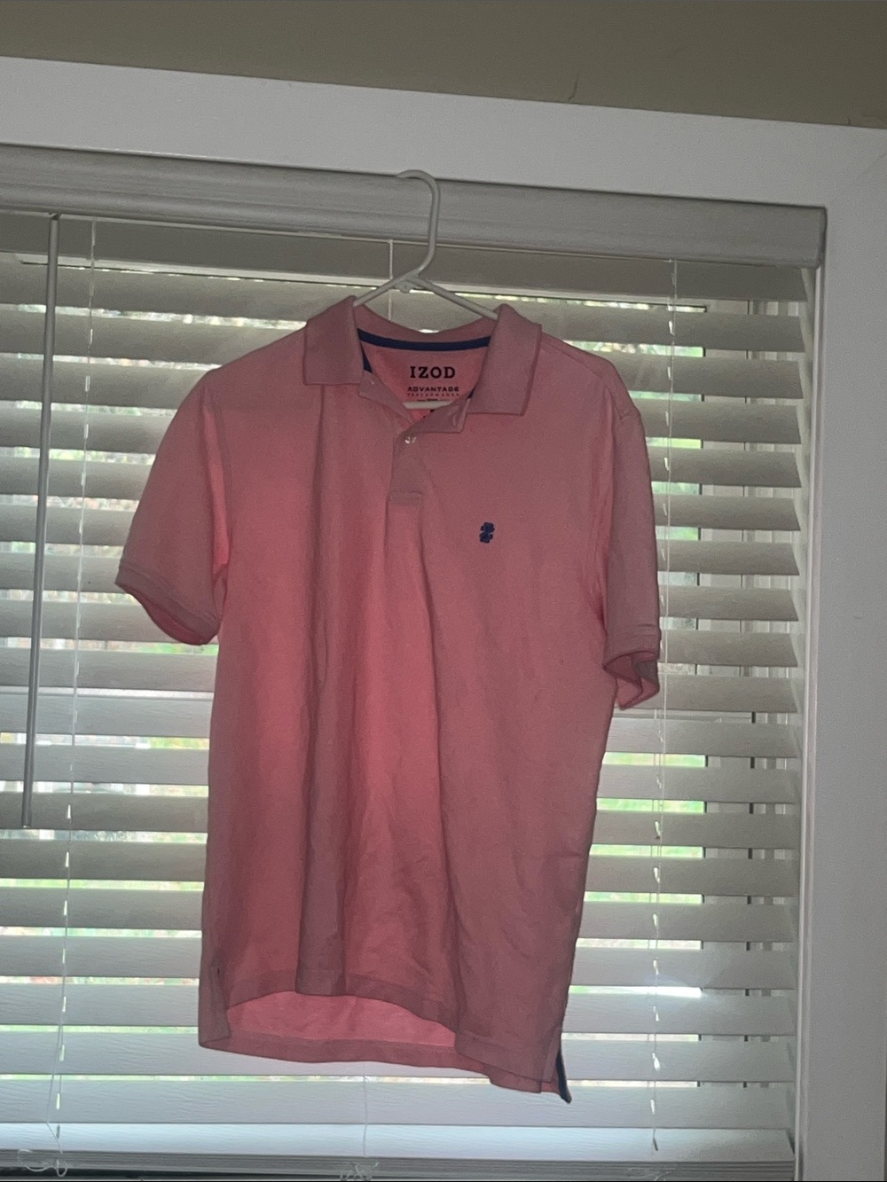 Men’s pink Izod polo